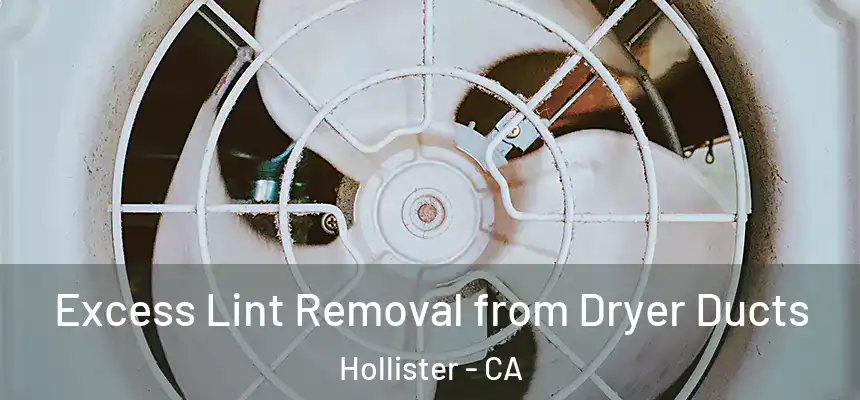  Excess Lint Removal from Dryer Ducts Hollister - CA